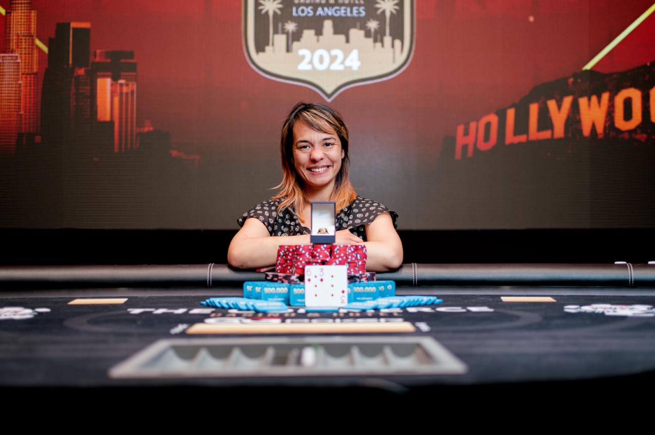 Jessica Vierling Tops Massive Field at WSOP Circuit Main Event in Los Angeles.