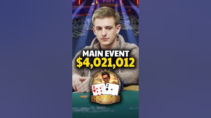 Moritz Dietrich wins the WSOP Online Main Event After going through an electrifying final table