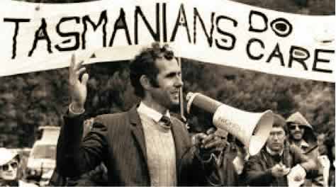 Poker of Tasmania at the end of a cliff?