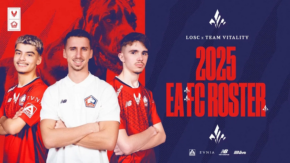 TEAM VITALITY Y LOSC RENUEVAN SU ALIANZA POR TERCERA TEMPORADA CONSECUTIVA