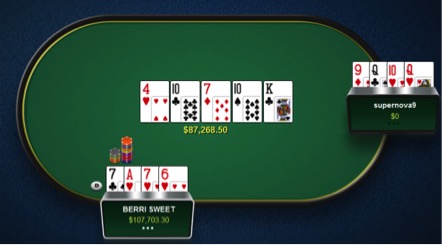 The largest online poker tournament will be run this month