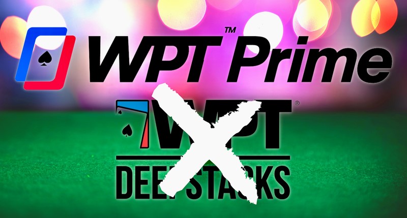 WPT retires its deepstacks brand