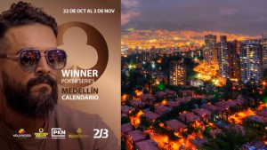 Winner Poker Series 2025 Medellín: el High Roller que cierra el año con $1.500 millones garantizados