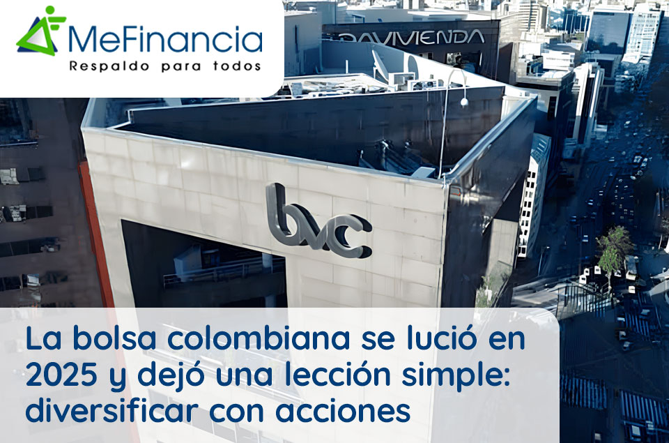 La bolsa colombiana se lució en 2025 y dejó una lección simple: diversificar con acciones