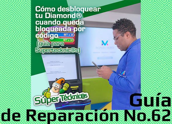 Cómo desbloquear tu Diamond® cuando queda bloqueada por código (guía para Supertecknic@s)