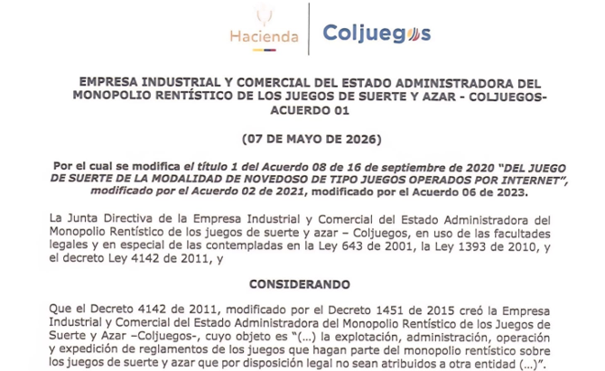Coljuegos redefine juegos online de premio inmediato