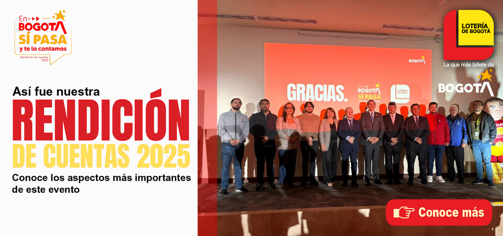 Lotería de Bogotá fortalece salud y moderniza el juego