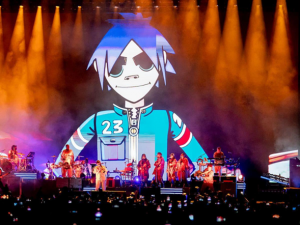 Bogotá a la espera de The Mountain tour de Gorillaz
