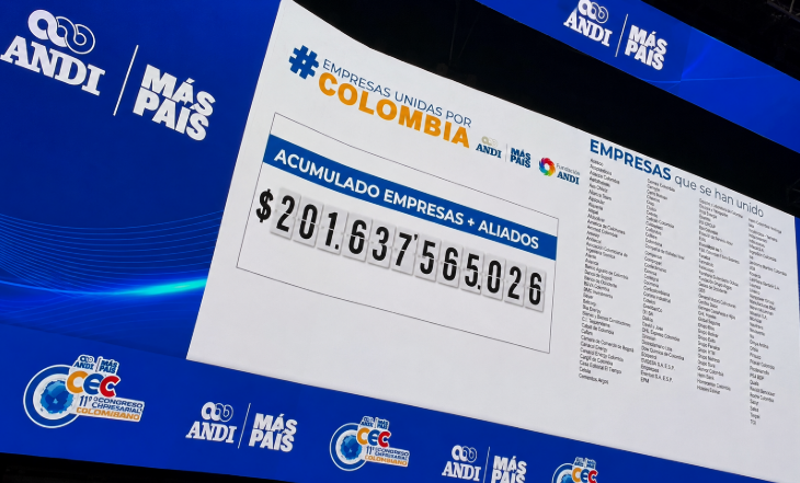 Empresarios unen $201.000 millones en Congreso de la ANDI