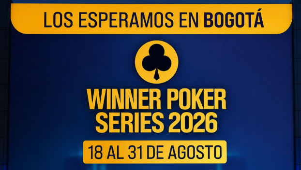 Winner Poker Series entra en su recta final con COP4.000 millones en premios