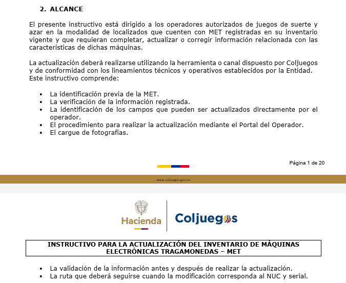 Coljuegos exige actualizar tragamonedas antes del 31 de diciembre